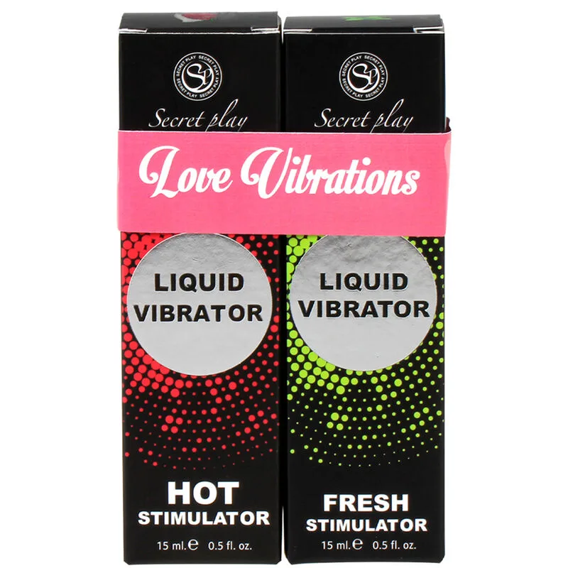 Secretplay - liquid vibrator love vibrations pack