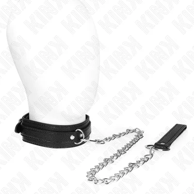 Kink - snake pattern necklace with leash 65 cm