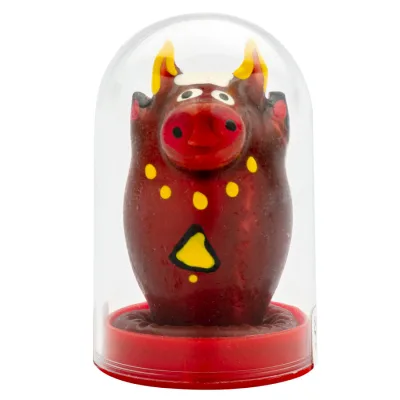 Preservativi novità dipinti a mano modello toro 1