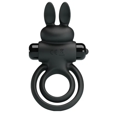 Pretty love - vibrator iii kaninchenring für schwarzen penis