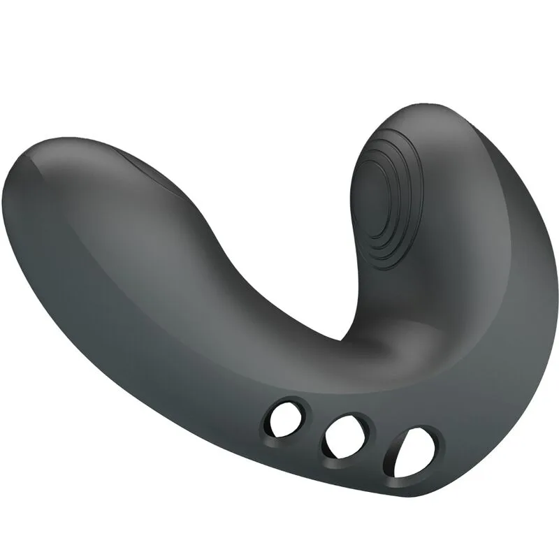 Pretty love - vibrateur doigt camelia 7 vibrations noir