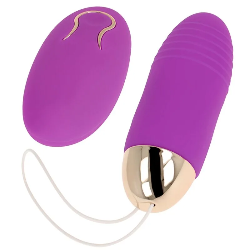 Ohmama - Œuf vibrant télécommande 10 vitesses violet