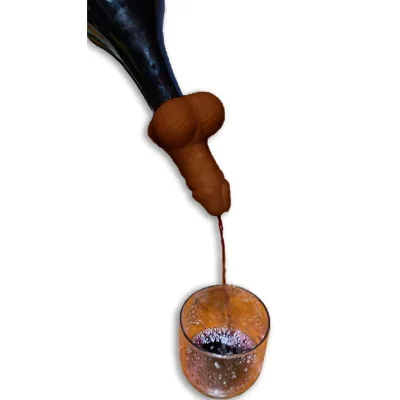 Mulatto penis wine decanter