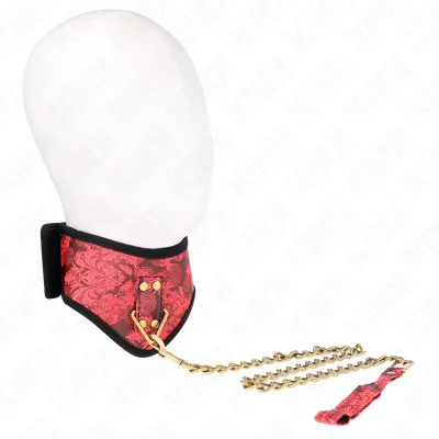 Kink - scandal model necklace with lace strap 75 cm 44 x 10 cm