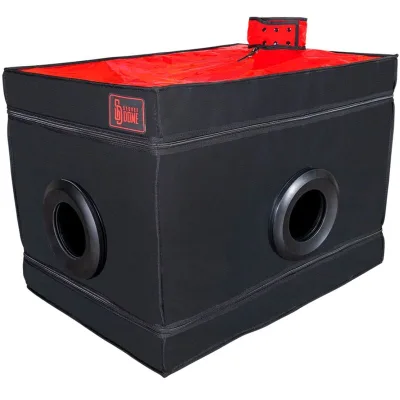 Kink club la niche cabin schwarz & rot