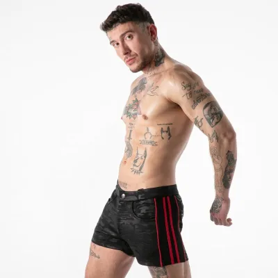 Full military access short, rood, maat XL