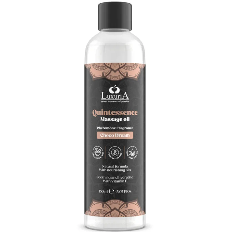 Intimateline luxuria - huile de massage chocolat 150 ml