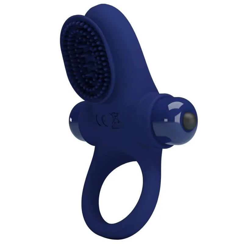 Pretty love - palle anneau vibrant bleu