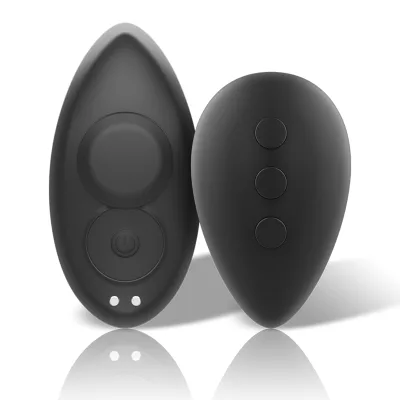 Preston wiederaufladbarer silikon-vibrator-pantie schwarz