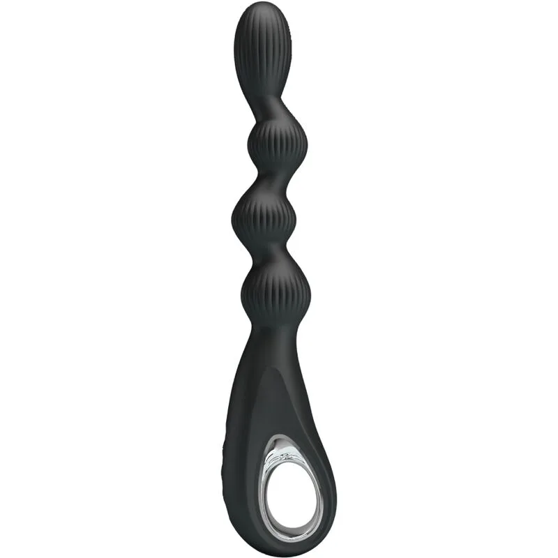 Pretty love - vibrateur anal federer 12 vibrations noir