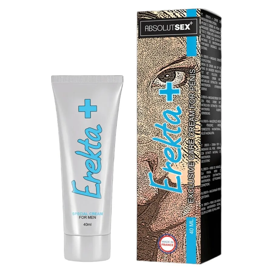 Erekta plus crème stimulante pour l'érection