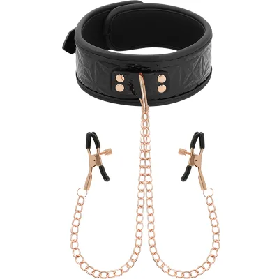 Begme - black edition collier begme black edition avec pinces à métons