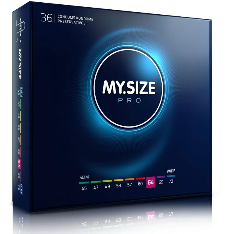 My size - pro préservatifs 64 mm 36 unités