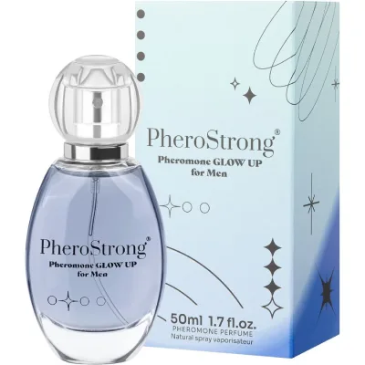 Glow up perfume con feromonas para hombre 50 ml