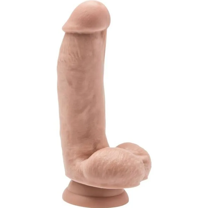 Gode 12 cm avec billes en peau