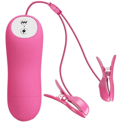 Baile - pizzas ondes romantiques avec vibration et électrochoc fuchsia