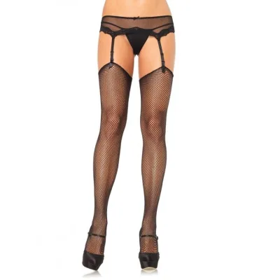 Leg avenue - net stockings without superior self-adhesive silicone