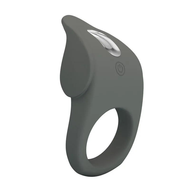 Pretty love - anneau vibrant rechargeable en silicone flexible