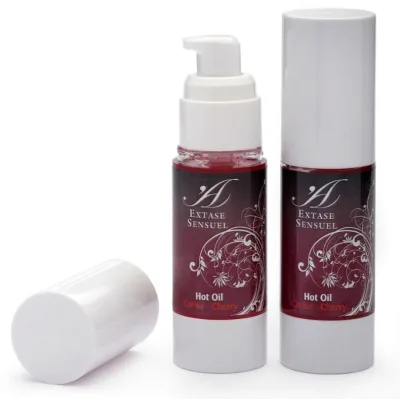 Aceite estimulante calor cereza 30 ml