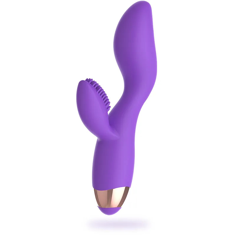 Vibrateur en silicone rechargeable donna
