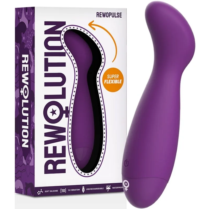 Rewopulse vibrateur flexible stimulateur de point g