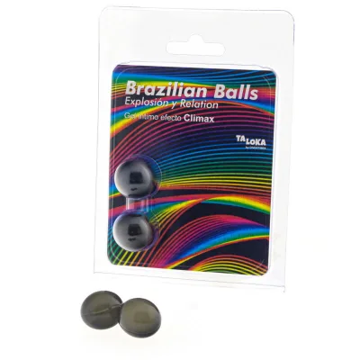 2 brazilian balls climax effect exciting gel