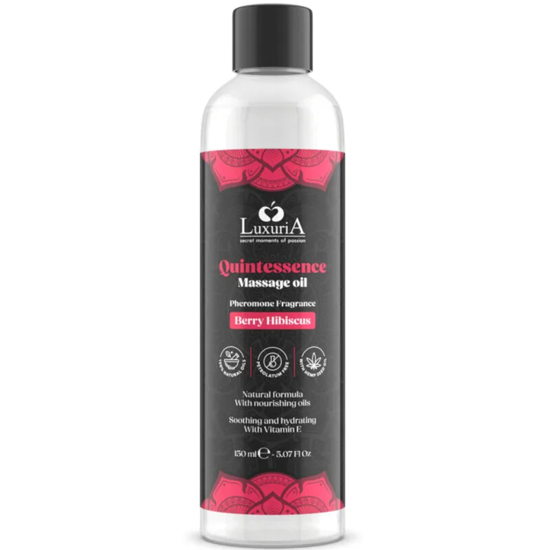 Intimateline luxuria - huile de massage baies 150 ml