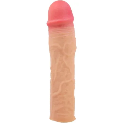 Pretty love - stevenson penishülle mit 7,6 cm verlängerung fleisch