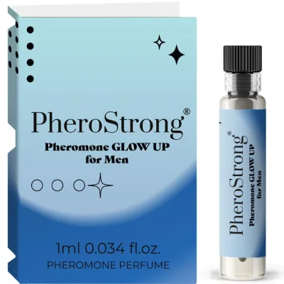 Glow up perfume con feromonas para hombre 1 ml