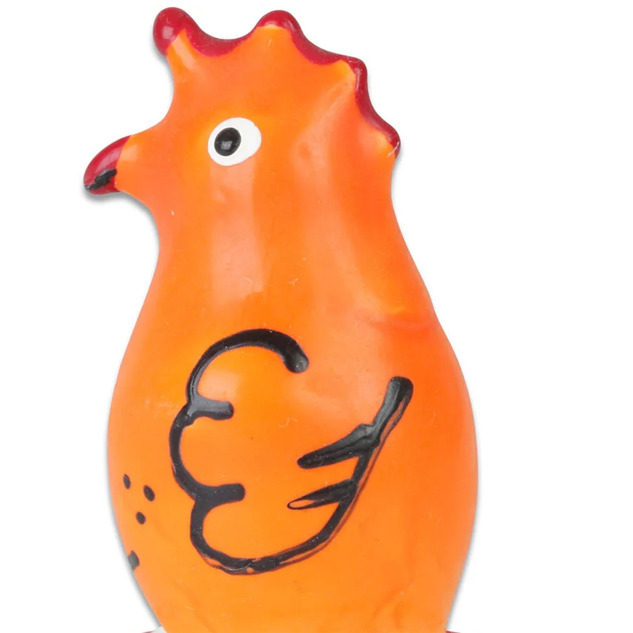 Préservatifs fantaisie peints à la main coq modèle 1