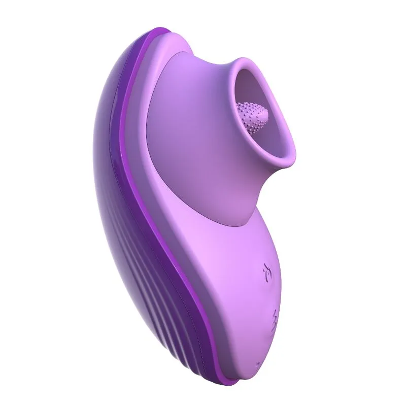 Her fun tongue en silicone violet