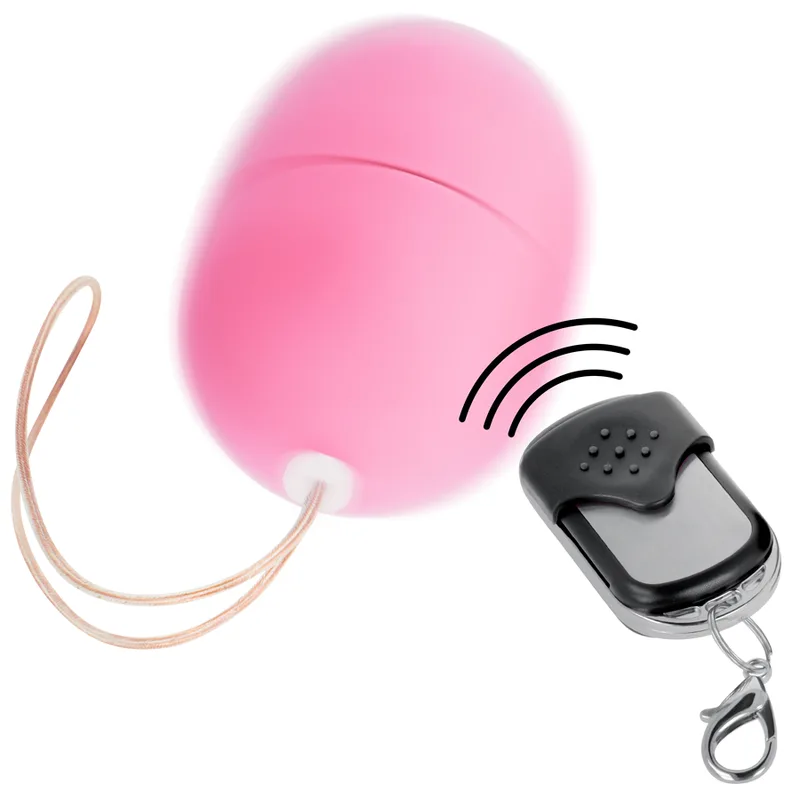 Oeuf vibrant télécommande S rose