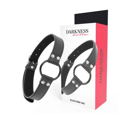 Darkness - gag with ring diameter 3.6 cm