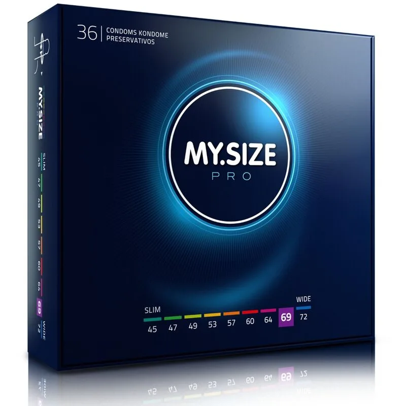 My size - pro préservatifs 69 mm 36 unités