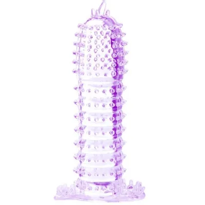 Baile - penishülle mit reizpunkten lila 14 cm