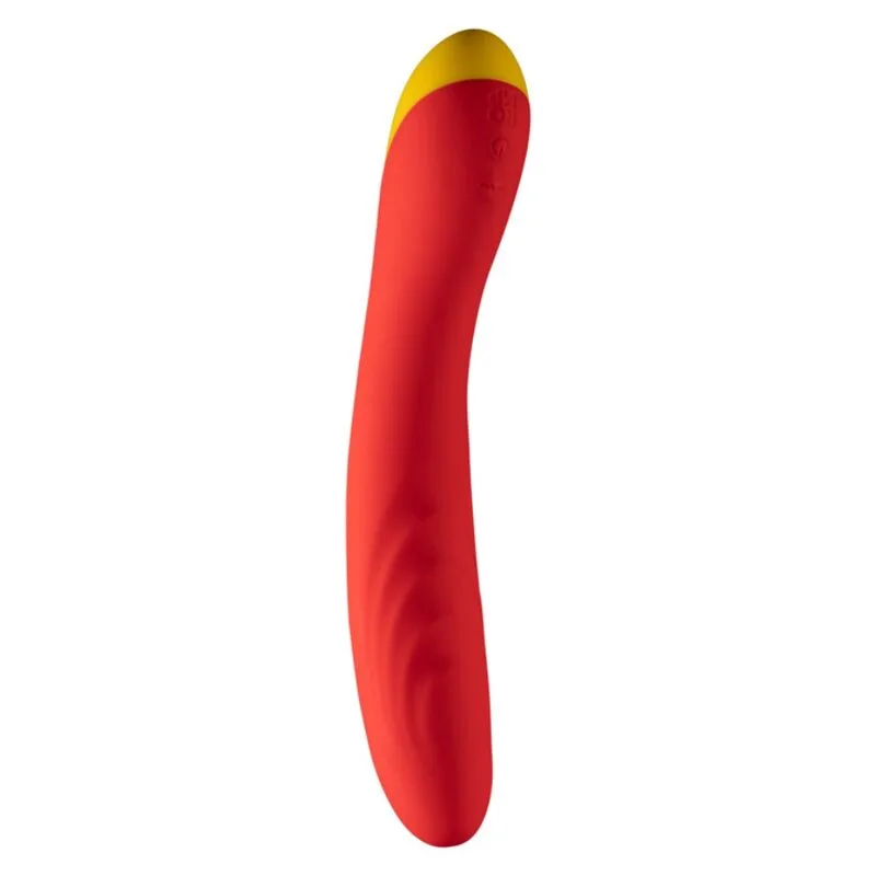 Hype vibrateur multifonctions point g rouge