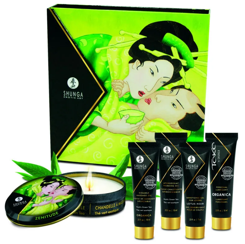 Shunga - kit thé vert bio secret geisha