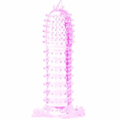 Baile - penishülle mit reizpunkten rosa 14 cm