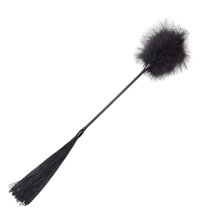 Secret play - duster + fouet noir