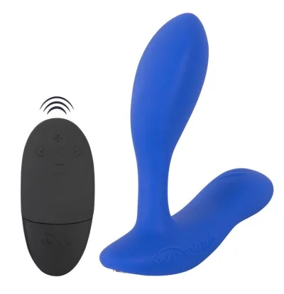 Vector+ masseur de prostate à double stimulation bleu royal