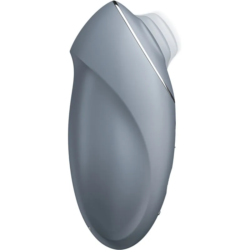 Satisfyer - tap & climax 1 vibrateur lay-on gris