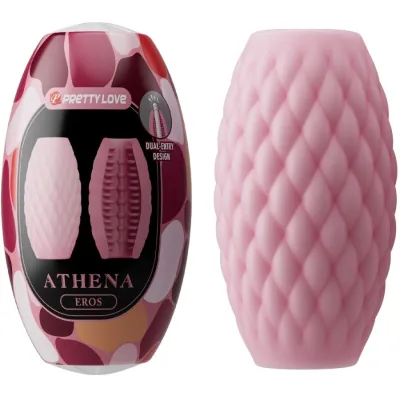 Pretty love - masturbateur pour homme en silicone athena eros rose