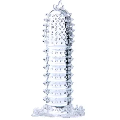 Baile - penishülle mit transparenten reizpunkten 14 cm