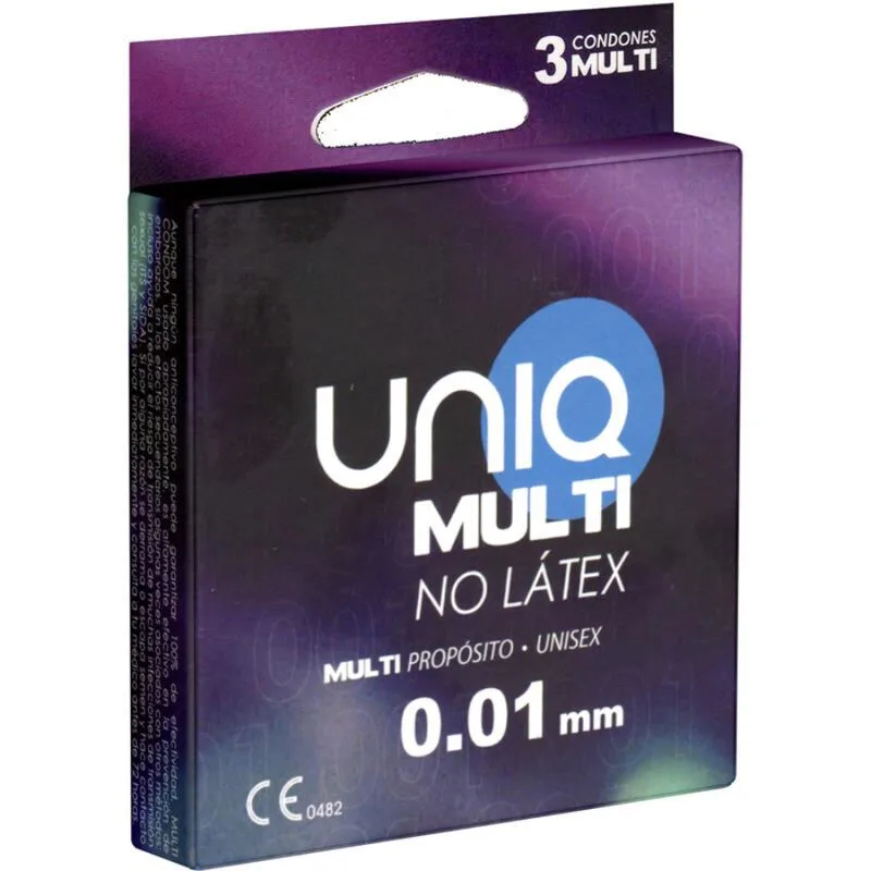 Multi préservatifs sans latex 3 unités