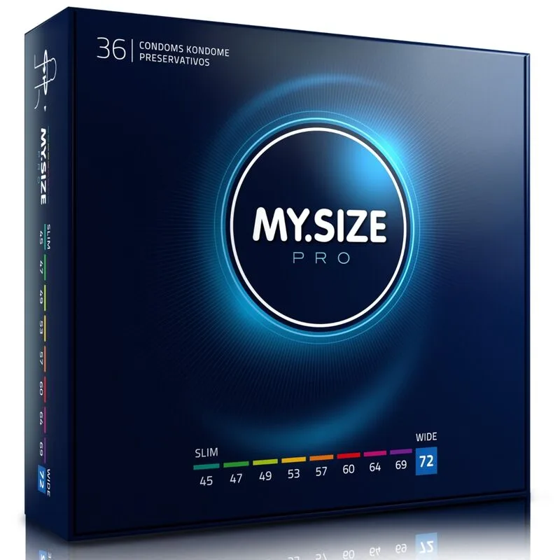 My size - pro préservatifs 72 mm 36 unités
