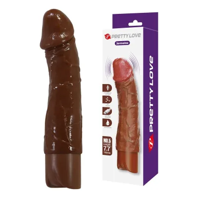 Pretty love - donald vibrador realístico 19,5 cm ø 4 cm color marrón