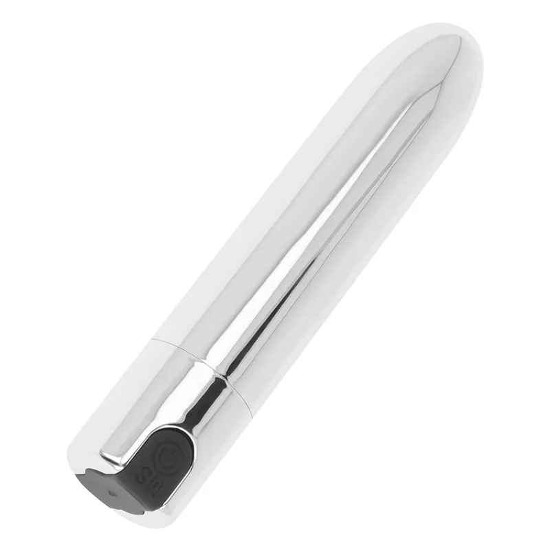 Ohmama - balle vibrante argent 9,5 cm
