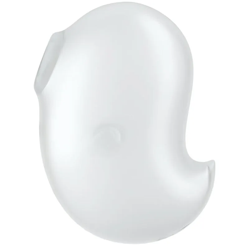 Satisfyer - cutie ghost vibrateur poser blanc