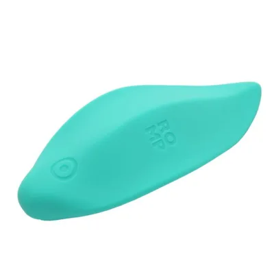 Wellenvibrator klitorisstimulator, ergonomische form, aquagrün