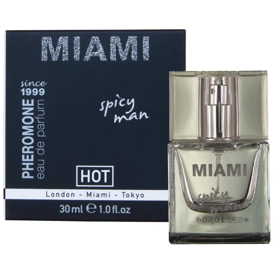 Parfum aux phéromones miami spicy man 30 ml